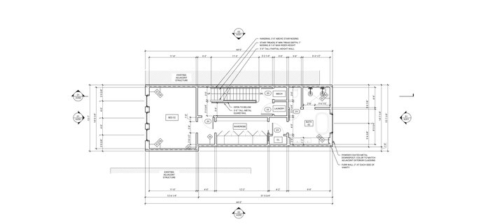 Second Floor Plan — 1915 Fitzwater Street