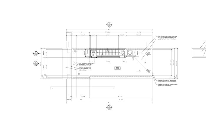 Roof Plan — 1915 Fitzwater Street